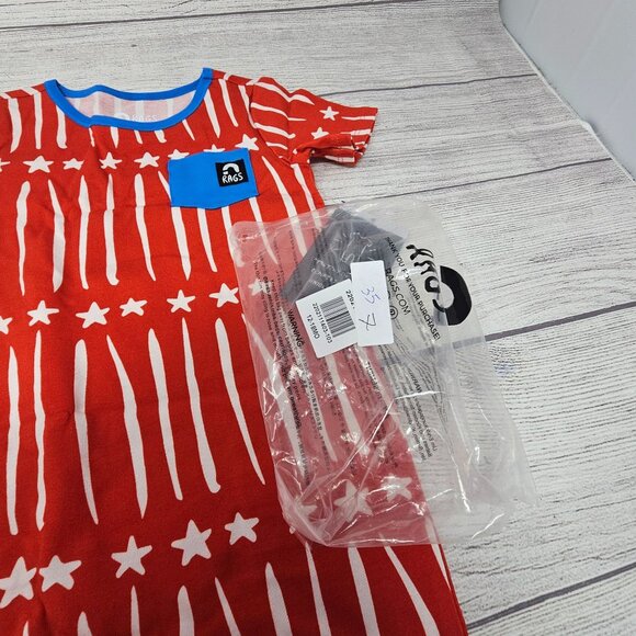 NWT Rags To Raches‎ Baby Boy 4th Of July Romper Size 12-18 months - Picture 2 of 6